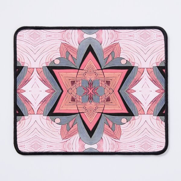 Item preview, Star of David, Pattern 7 - Floral - Pink. designed and sold by UltraQuirky.