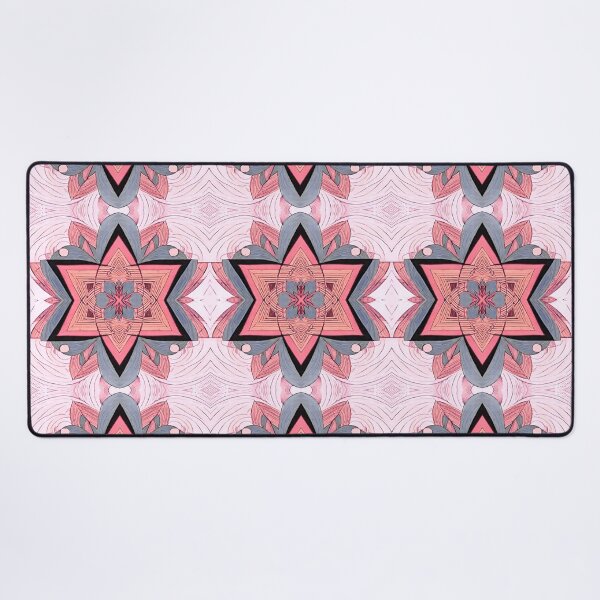 Item preview, Star of David, Pattern 7 - Floral - Pink. designed and sold by UltraQuirky.