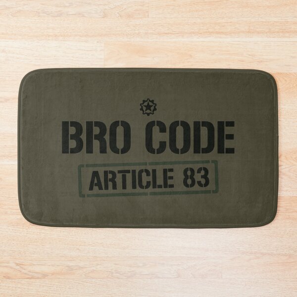 Item preview, Bro Code Article 83 - HIMYM designed and sold by Screen Lore.
