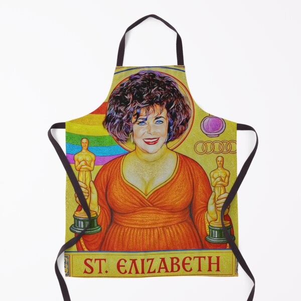 Item preview, St Elizabeth Taylor. Pop Culture Saint designed and sold by CMooreWorx.