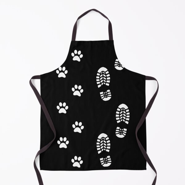 Item preview, Dog Walk Footprints & Paw Prints – Minimalist Francophile Pet Design designed and sold by FrancophileFun.