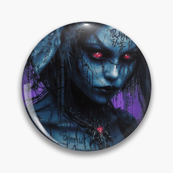 Item preview, Dark Fantasy Character with Calligraphy Marks designed and sold by Insomnia Art Designs.