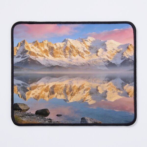 Item preview, Majestic Alpine Sunrise Over Crystal Lake designed and sold by ImgPrint.