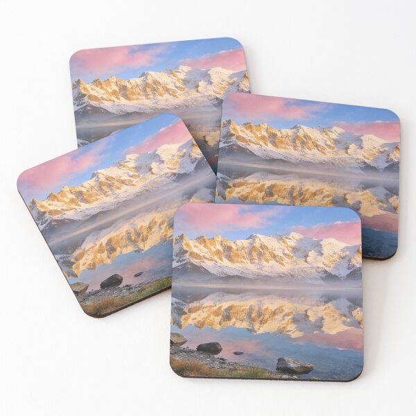 Item preview, Majestic Alpine Sunrise Over Crystal Lake designed and sold by ImgPrint.