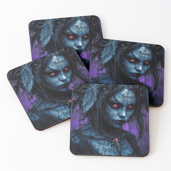 Item preview, Dark Fantasy Character with Calligraphy Marks designed and sold by Insomnia Art Designs.