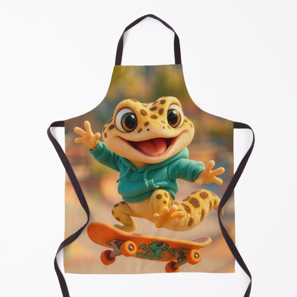 Item preview, Skater Leopard Gecko designed and sold by Sillytoe.
