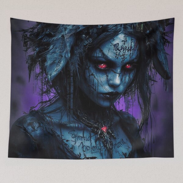 Item preview, Dark Fantasy Character with Calligraphy Marks designed and sold by Insomnia Art Designs.