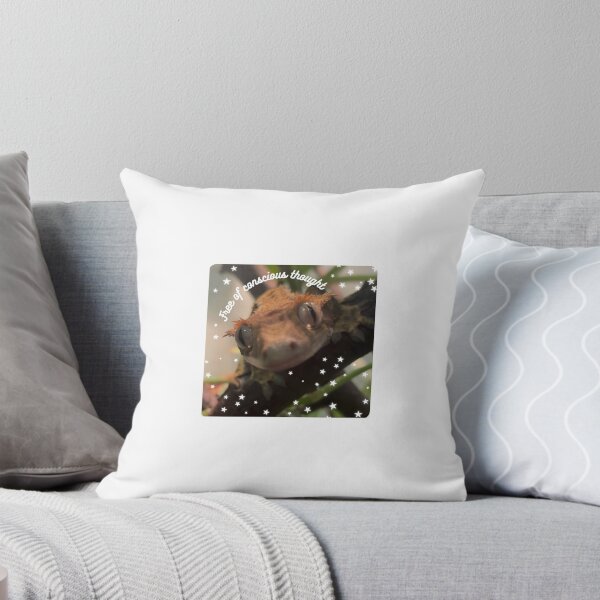 Item preview, Crested Gecko no thoughts designed and sold by ScalySquad.