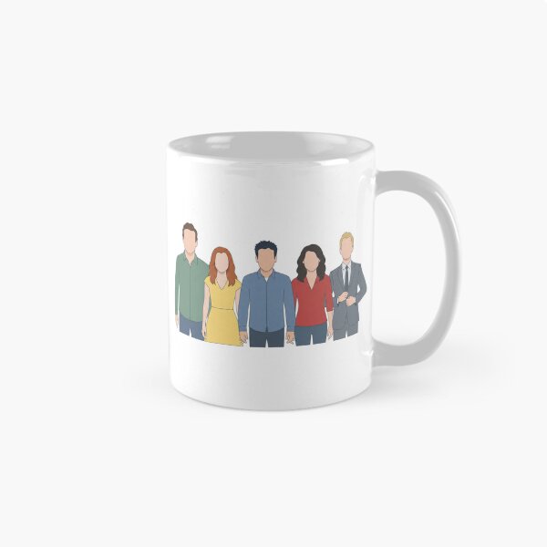 Item preview, How I Met Your Mother Main Cast Doodle designed and sold by Screen Lore.