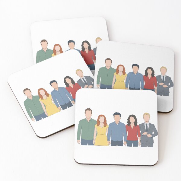 Item preview, How I Met Your Mother Main Cast Doodle designed and sold by Screen Lore.