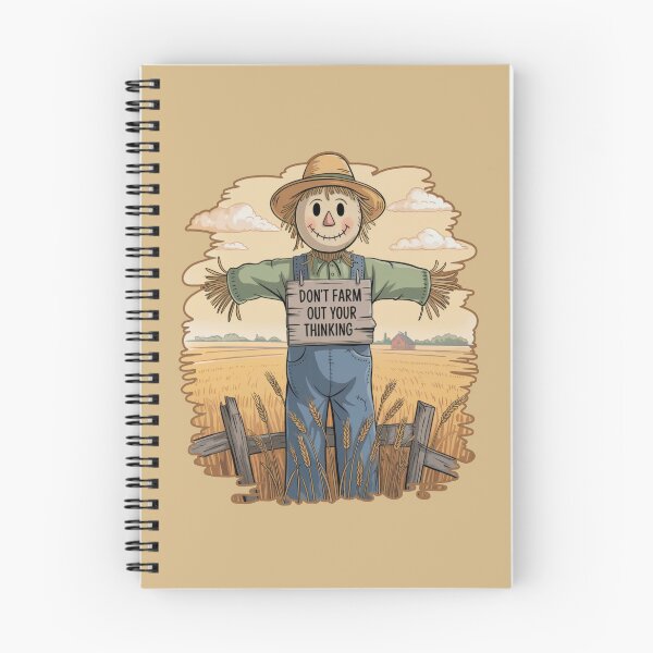 Item preview, Don't Farm Out Your Thinking. designed and sold by UltraQuirky.