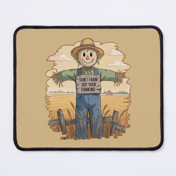 Item preview, Don't Farm Out Your Thinking. designed and sold by UltraQuirky.