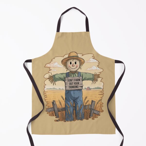Item preview, Don't Farm Out Your Thinking. designed and sold by UltraQuirky.