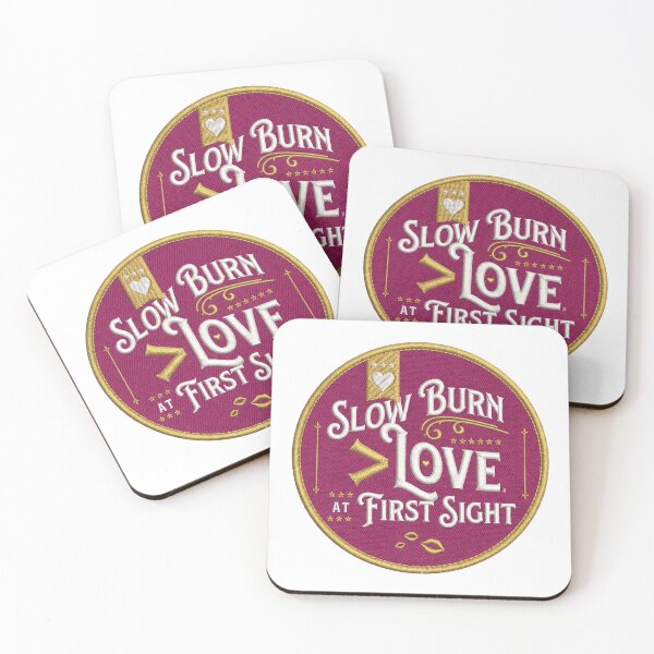 Item preview, Slow Burn Love Over Love at First Sight – Romance Trope designed and sold by gstevensonart.
