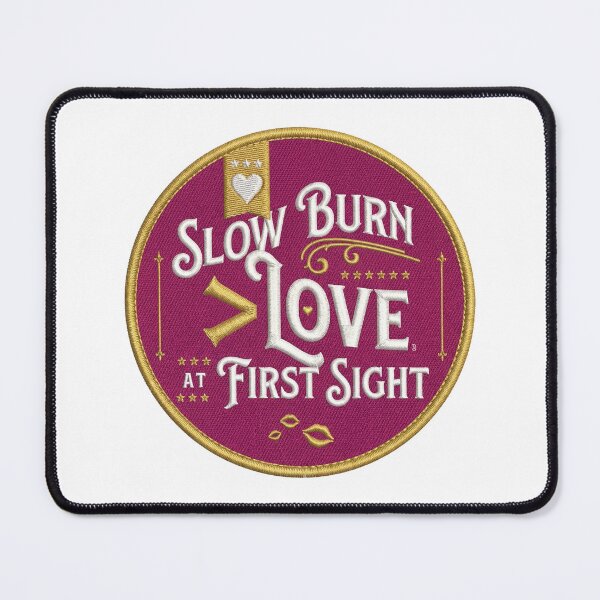 Item preview, Slow Burn Love Over Love at First Sight – Romance Trope designed and sold by gstevensonart.