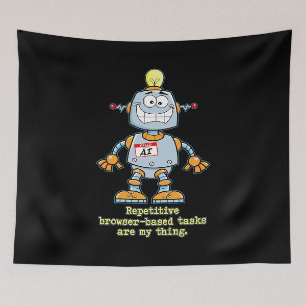 Item preview, AI Repetitive Tasks. designed and sold by UltraQuirky.
