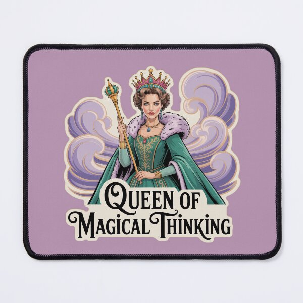 Item preview, Queen of Magical Thinking. designed and sold by UltraQuirky.
