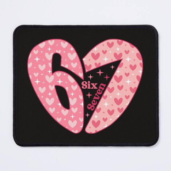 Item preview, Six Seven Heart Love Cute Number Art designed and sold by dianadouri.