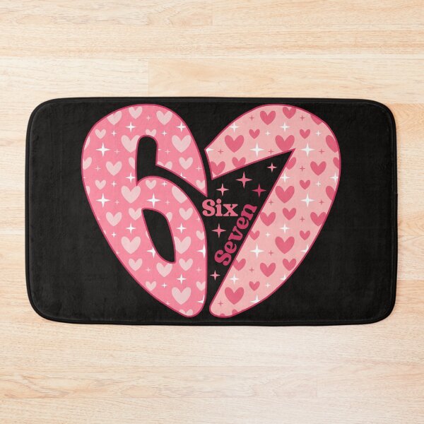 Item preview, Six Seven Heart Love Cute Number Art designed and sold by dianadouri.