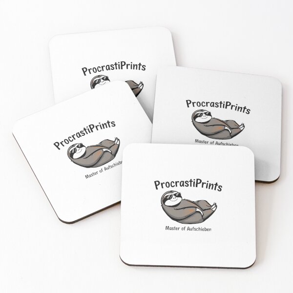 Item preview, ProcrastiPrints Official Master of Procrastination Sloth designed and sold by ProcrastiPrints.