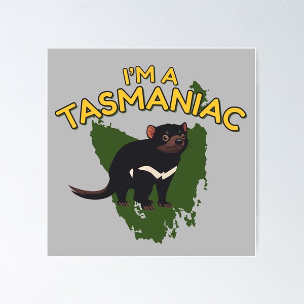 Item preview, I’m a Tasmaniac Tasmanian Devil Design designed and sold by pUNKnown.