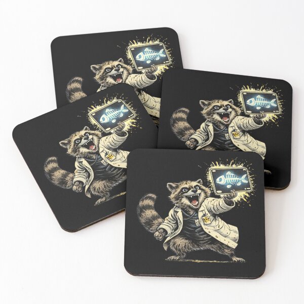 Item preview, Raccoon Radiologist X Ray Humor Design designed and sold by Meandmyshop.