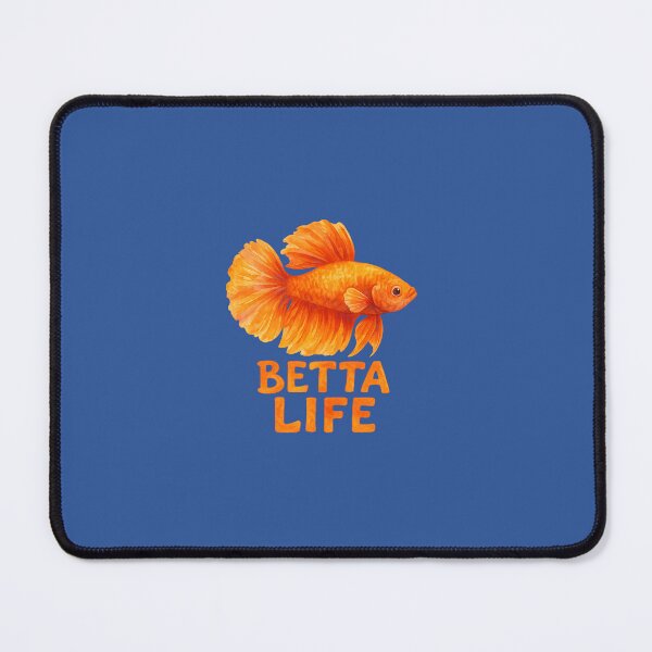 Item preview, Orange Betta fish- BETTA LIFE designed and sold by DSTANKS.