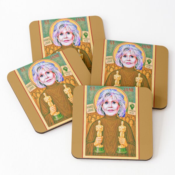 Item preview, St. Jane Fonda Pop Culture Saint designed and sold by CMooreWorx.