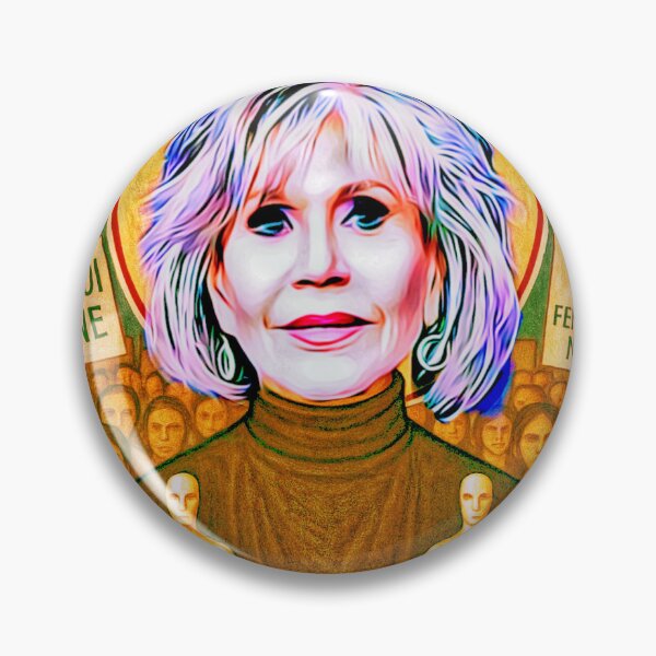 Item preview, St. Jane Fonda Pop Culture Saint designed and sold by CMooreWorx.