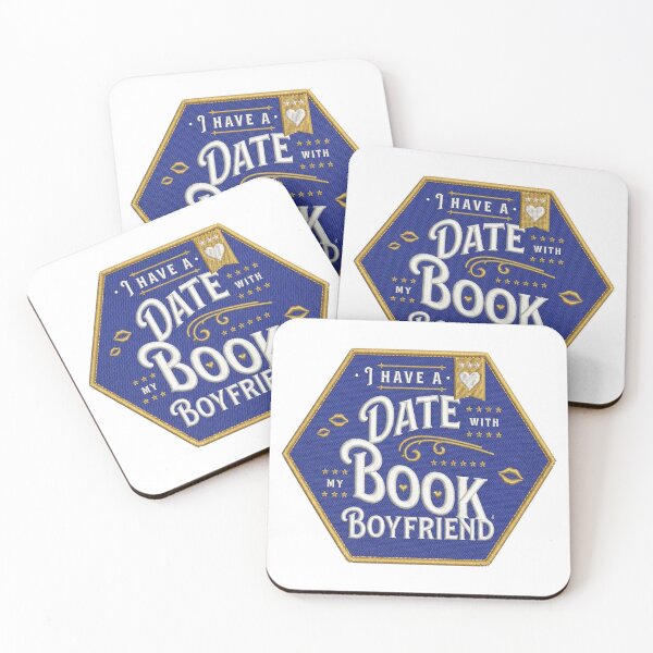 Item preview, I Have a Date With My Book Boyfriend – Bookish Valentine designed and sold by gstevensonart.