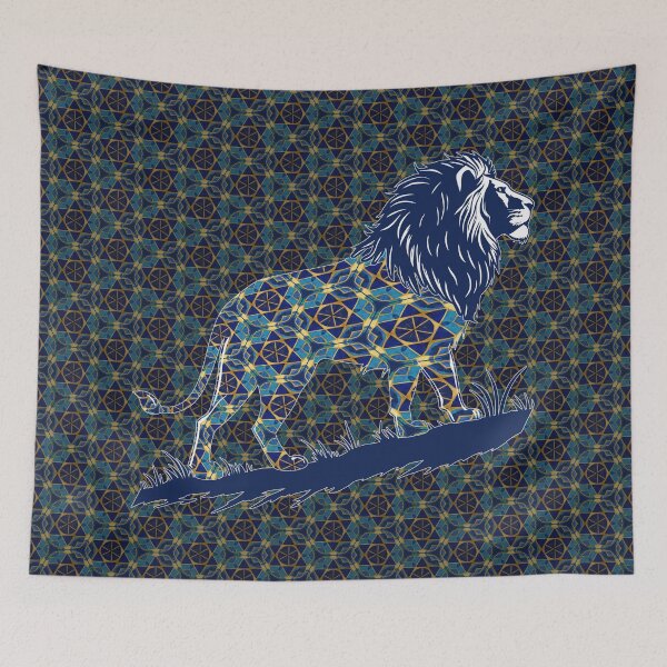 Item preview, Star of David, Pattern 3, Lion of Judah. designed and sold by UltraQuirky.