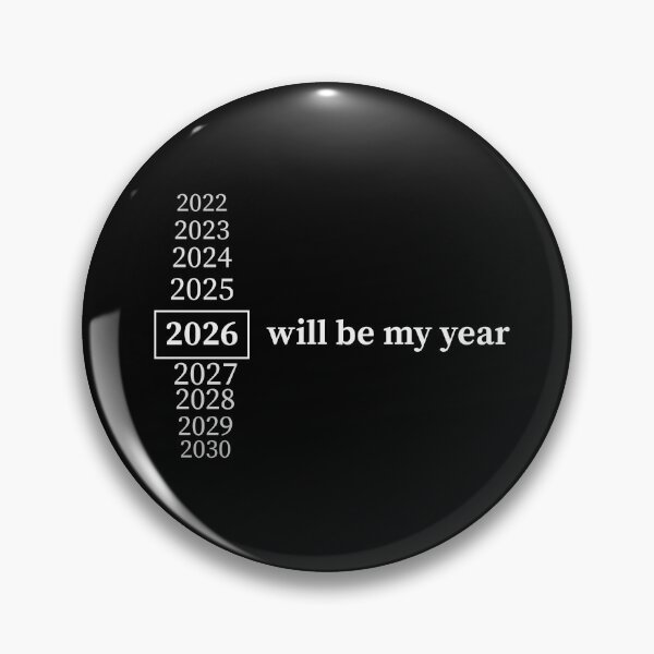 Item preview, 2026 will be my year designed and sold by Ms Wes.