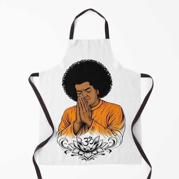 Item preview, Sathya Sai Baba During Meditation designed and sold by Anniko Art Studio.