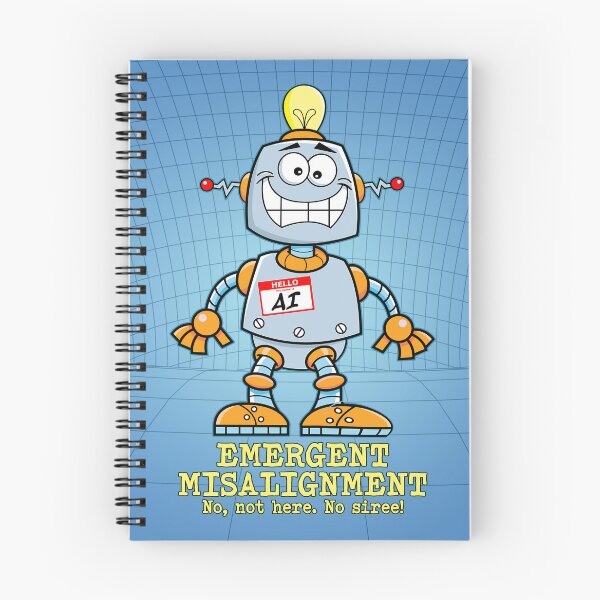 Item preview, AI Emergent Misalignment. designed and sold by UltraQuirky.