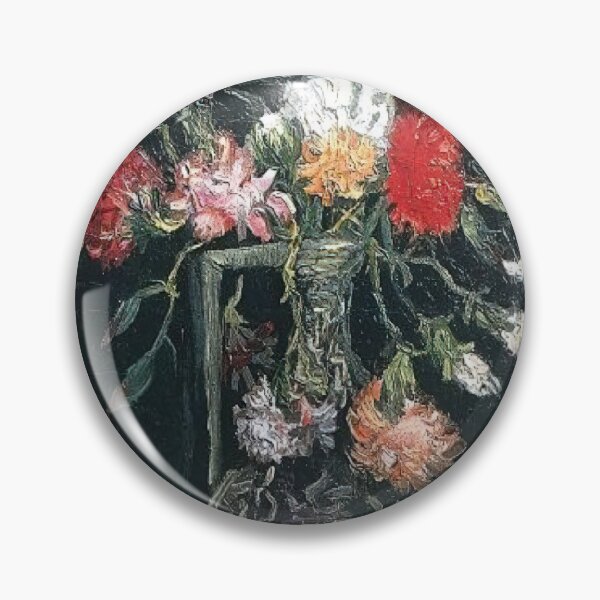 Item preview, Vincent Van Gogh - Vase With White And Red Carnations designed and sold by st1art.