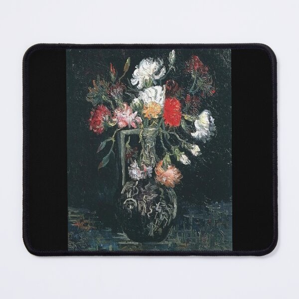 Item preview, Vincent Van Gogh - Vase With White And Red Carnations designed and sold by st1art.