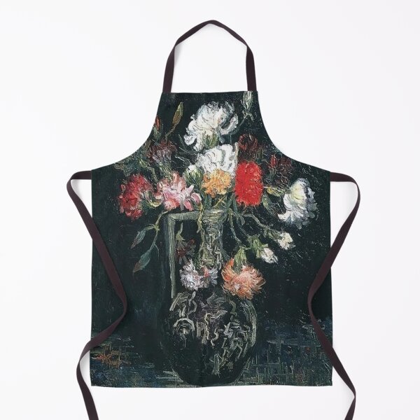 Item preview, Vincent Van Gogh - Vase With White And Red Carnations designed and sold by st1art.