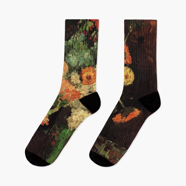 Item preview, Vincent Van Gogh - Vase With Zinnias And Geraniums designed and sold by st1art.