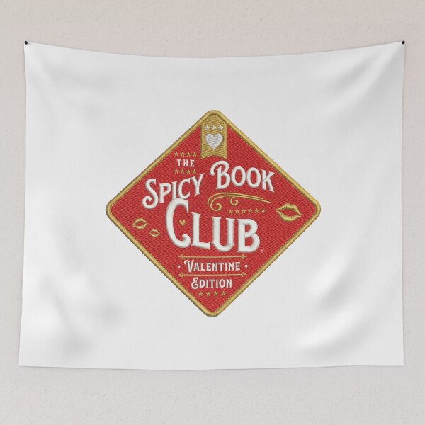 Item preview, The Spicy Book Club – Valentine Edition designed and sold by gstevensonart.