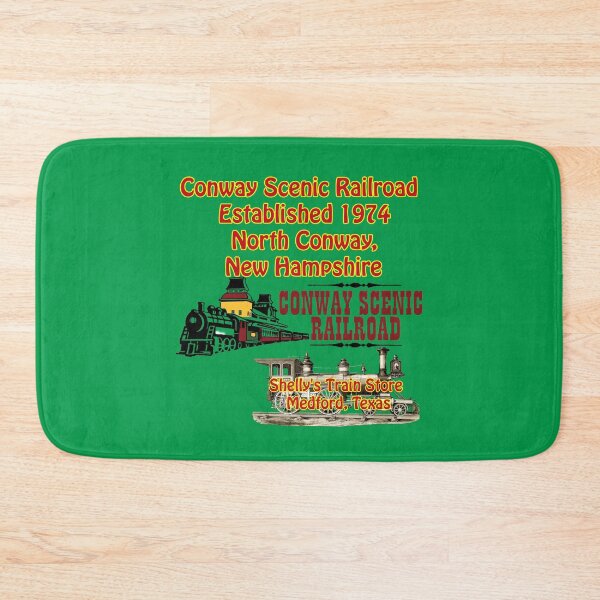 Item preview, Train logo, Conway Scenic Railroad est. 1974, Shelly's Train Store, Vintage, Classic, Archaic, Collectible Train Logos, Rail & Railroad Logos, train stickers, magnets, t-shirts, posters & more designed and sold by MoreEZUSA-Here.