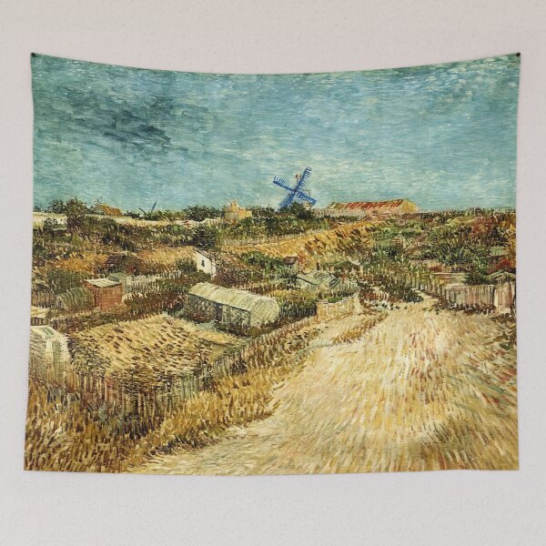 Item preview, Vincent Van Gogh - Vegetable Gardens In Montmartre designed and sold by st1art.