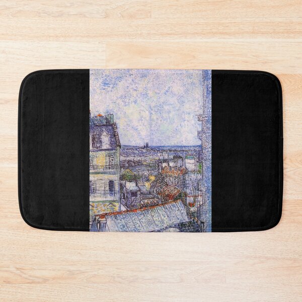 Item preview, Vincent Van Gogh - View From Vincent's Room In The Rue Lepic designed and sold by st1art.