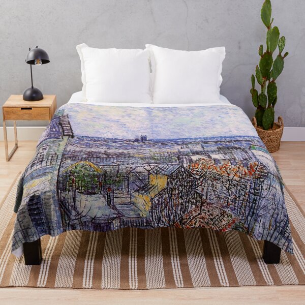 Item preview, Vincent Van Gogh - View From Vincent's Room In The Rue Lepic designed and sold by st1art.