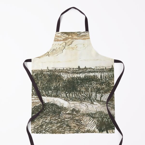 Item preview, Vincent Van Gogh - View Of Arles From A Hill designed and sold by st1art.