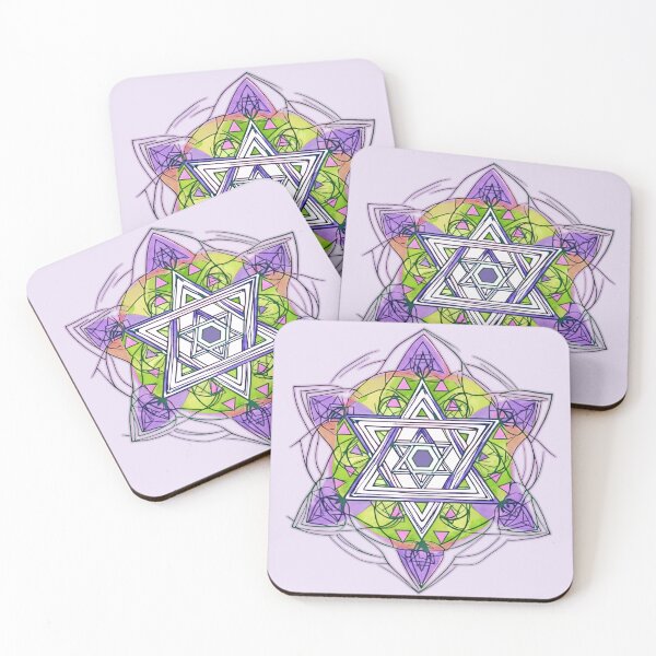 Item preview, Star of David, Pattern 54, Purple. designed and sold by UltraQuirky.