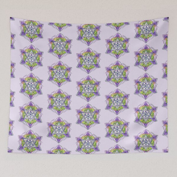 Item preview, Star of David, Pattern 54, Purple. designed and sold by UltraQuirky.