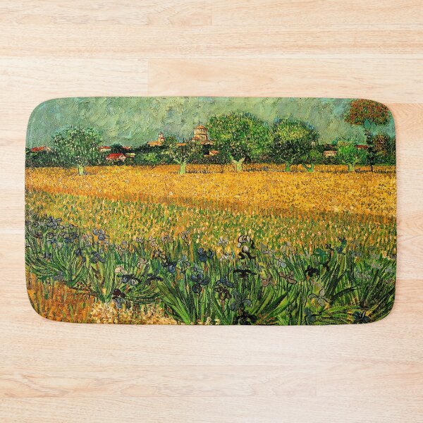 Item preview, Vincent Van Gogh - View Of Arles With Irises In The Foreground designed and sold by st1art.