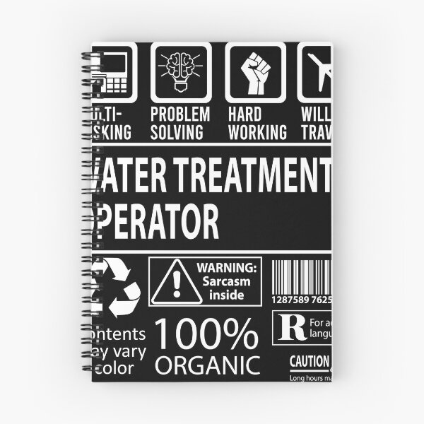 Item preview, Water Treatment Operator designed and sold by hzibfldecjq42.