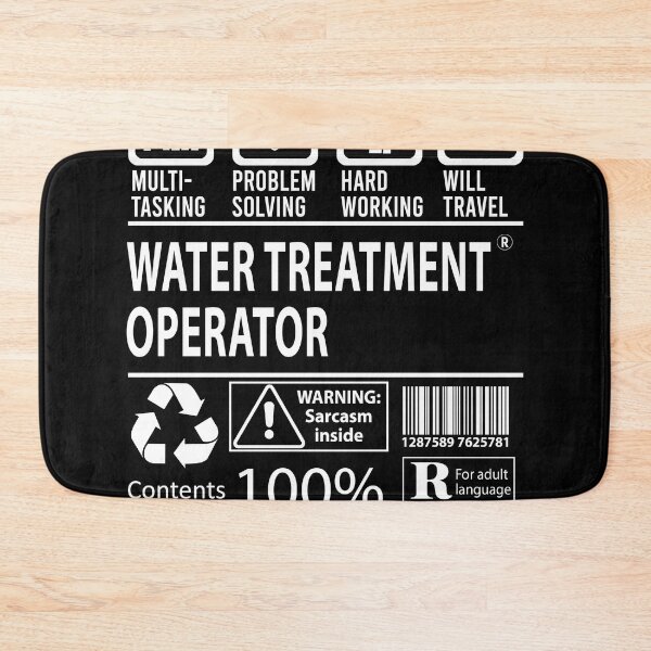 Item preview, Water Treatment Operator designed and sold by hzibfldecjq42.