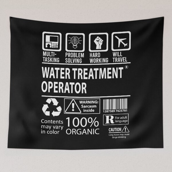 Item preview, Water Treatment Operator designed and sold by hzibfldecjq42.